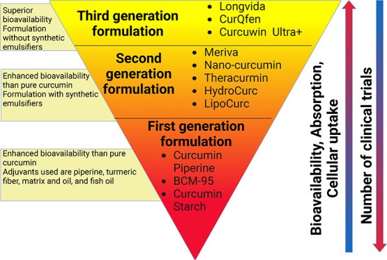 3 génération de curcumine